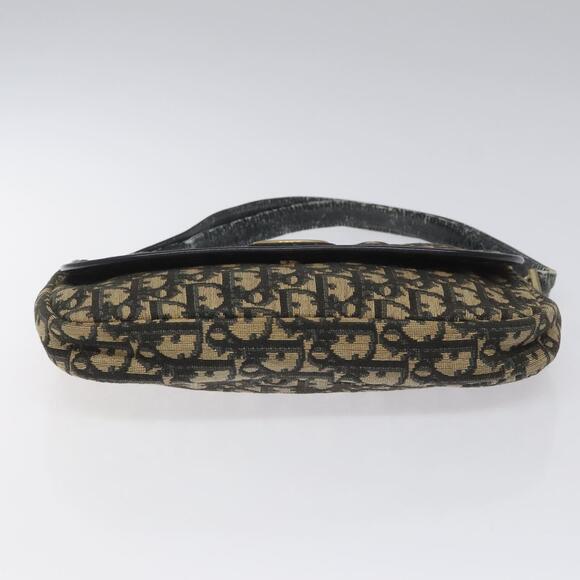 DIOR Trotter Canvas Shoulder Bag Navy - Picture 9 of 12